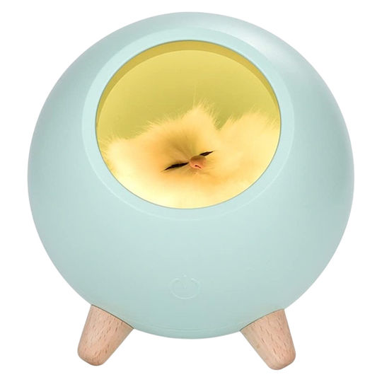 Techkidz Sleepy Cat Nightlight Children Blue