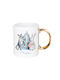 Christmas Mug Ceramic Beige