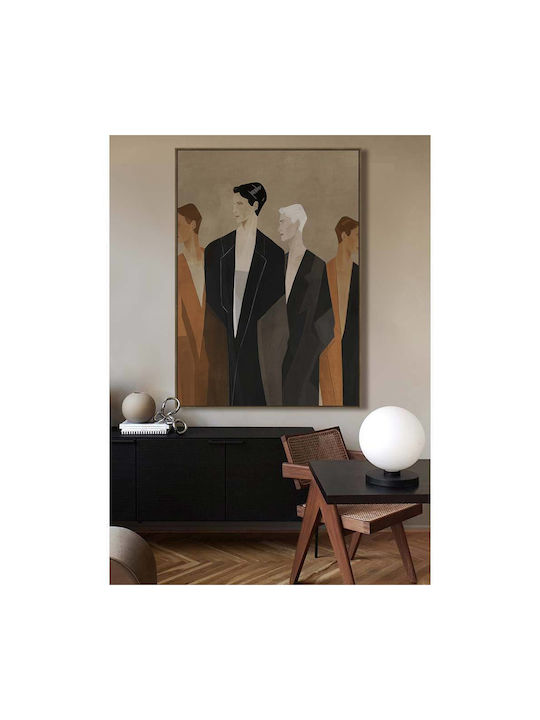 InTheBox Human Flow Πίνακας σε Καμβά 80x120cm