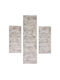 Balsan Cairo-s Giza Modern Bedroom Rugs Set Beige 54016 3pcs
