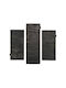 Balsan Amelia Modern Bedroom Rugs Set Anthracite P621630 3pcs