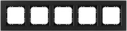 Sonata Glass Frame Black Frosted Glass R-5rgc 79 33