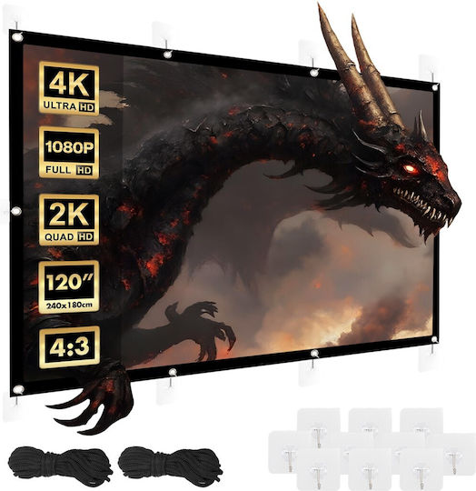 Maclean Energy cu logo-ul imaginii 4:3 240cmx180cm / 120"