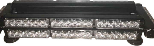 Notfall-Autolichter Strobe LED Magnetleiste 12V 250W 55cm Jn-1055 Rote