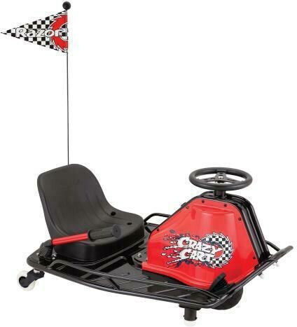 Crazy Kart Едноместен 12 Волта Червен за 9+ Години