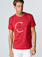 Print Pride Ocean T-shirt Red