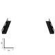 Suport Fix Xcab L Bracket 1000mm Adâncime Accesorii Pentru Dulapuri Rack