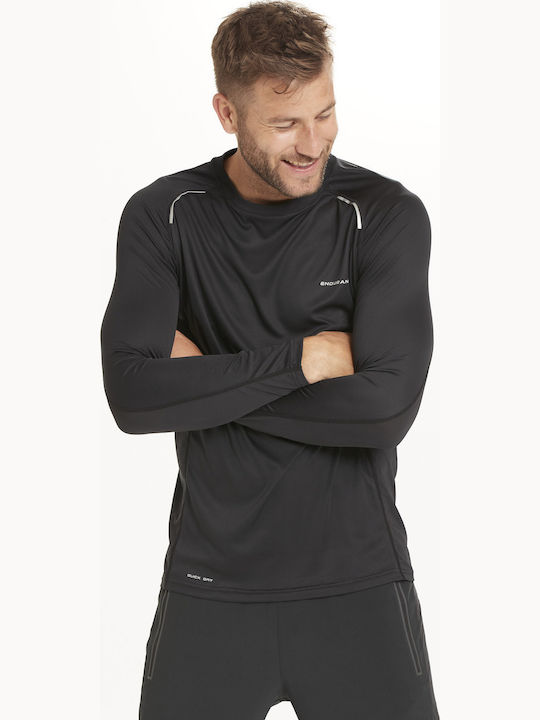 Bluză sport cu mânecă lungă Black