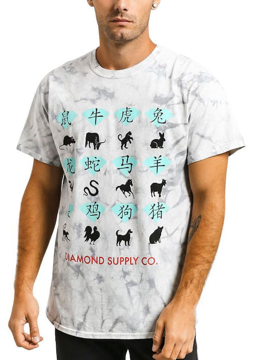Diamond Supply Diamond T-shirt Λευκό