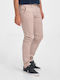 Men's Stretch Chino Trousers Regular Fit Beige