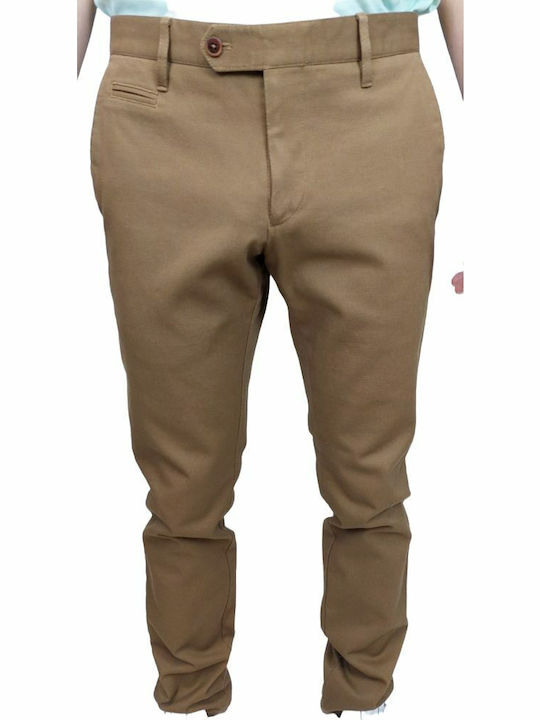 Dino Libero Hose Chino Tabac Brown
