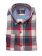 Long Sleeve Checked Multicolour Shirt