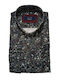 Long Sleeve Shirt in Slim Fit Anthracite