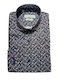 Long Sleeve Slim Fit Blue Shirt