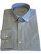 Long-sleeved Shirt Checked Sky Blue