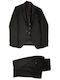 Мъжки Костюм С гиле Black