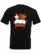 Funny Κοκκινοσκουφίτσα Τ-shirt Black