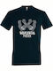 T-shirt Unisex " Wakanda Forever Marvel Black Panther " Petroleum Blue