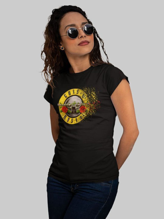 Guns N' Roses W T-shirt Destroy Black