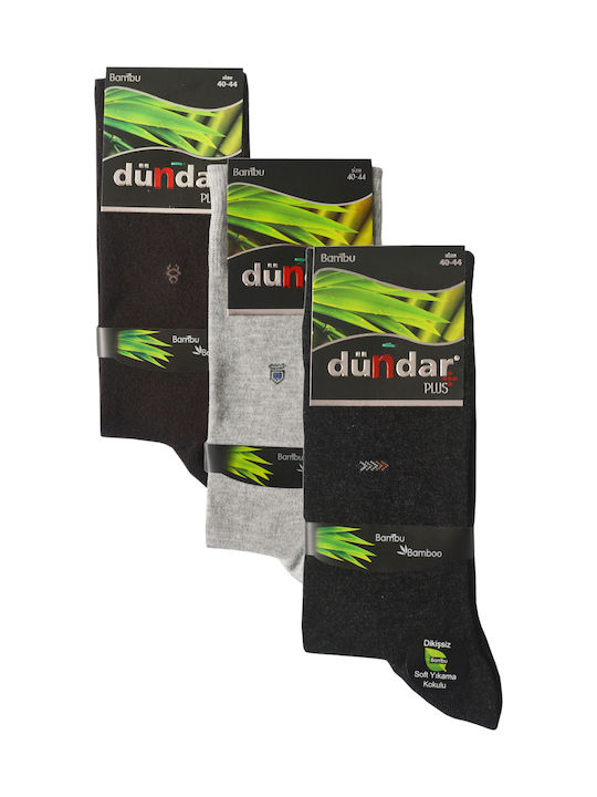 Dundar Чорапи Grey / Anthracite 3Пакет