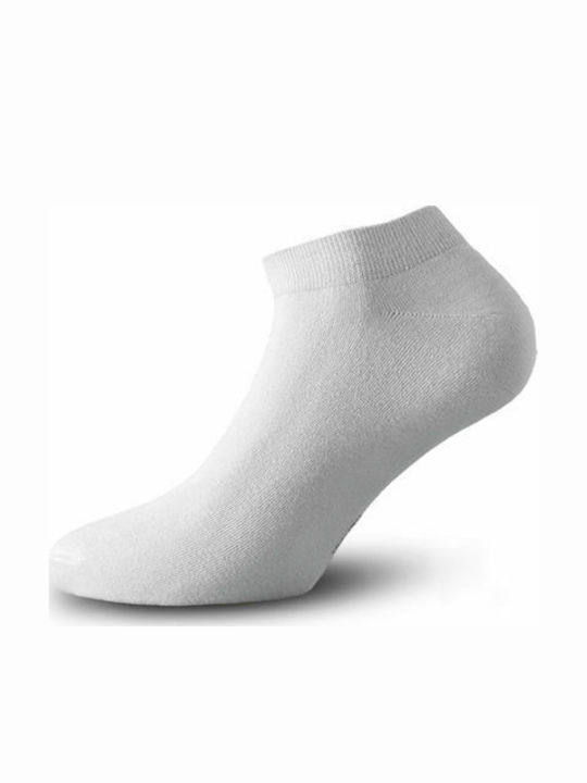 Figli Sports Men's Solid Color Socks White