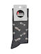 Dream Socks Ανδρικές Κάλτσες με Σχέδια Γκρι