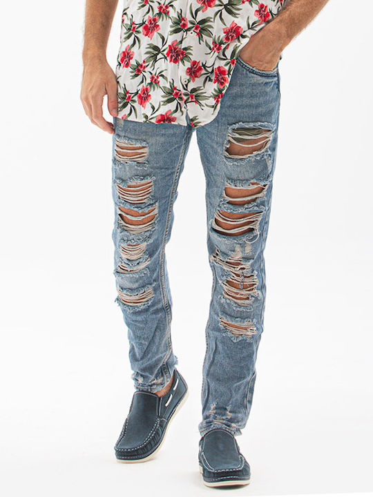 Men's Jeans Pants Blue