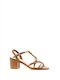 Leder Sandalen Rosa