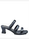 Leather Sandals Black