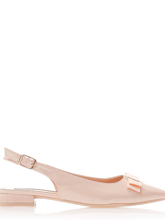 Tsoukalas Γυναικείες Μπαλαρίνες Slingback από Λ...