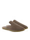 Fără toc Suede Mule în Culoare Bej
