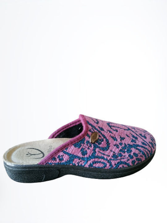 Anatomische Damen Hausschuhe Lila