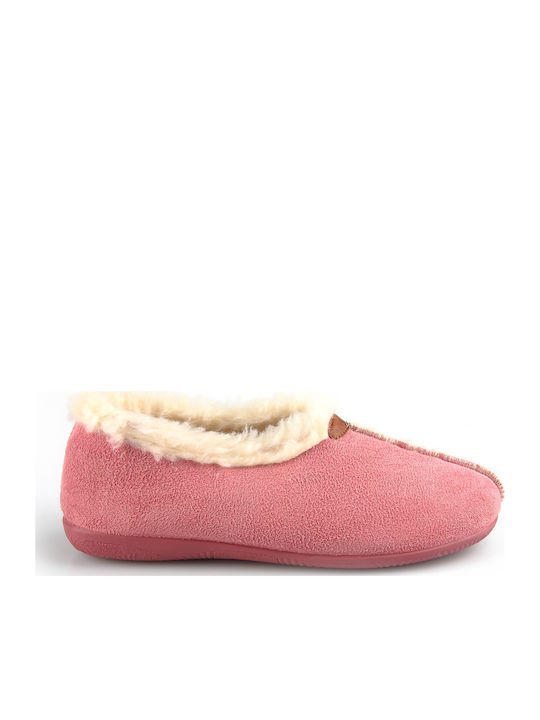 Closed Women's Slippers Pink