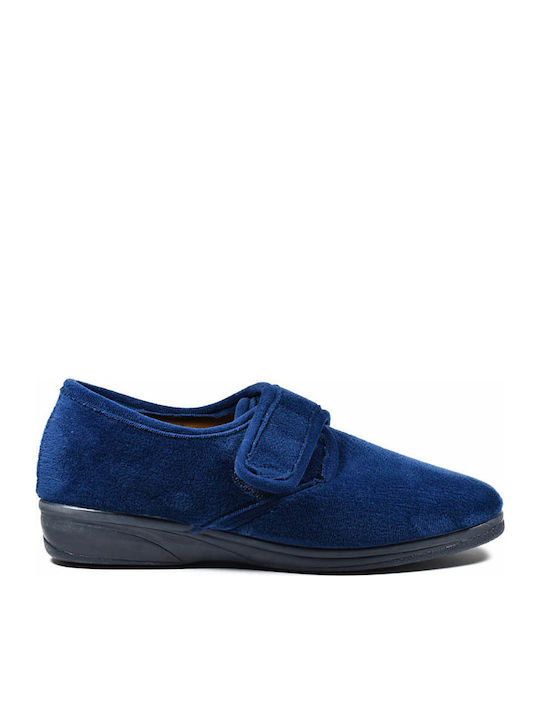 Alcalde Closed-Toe Slippers Blue