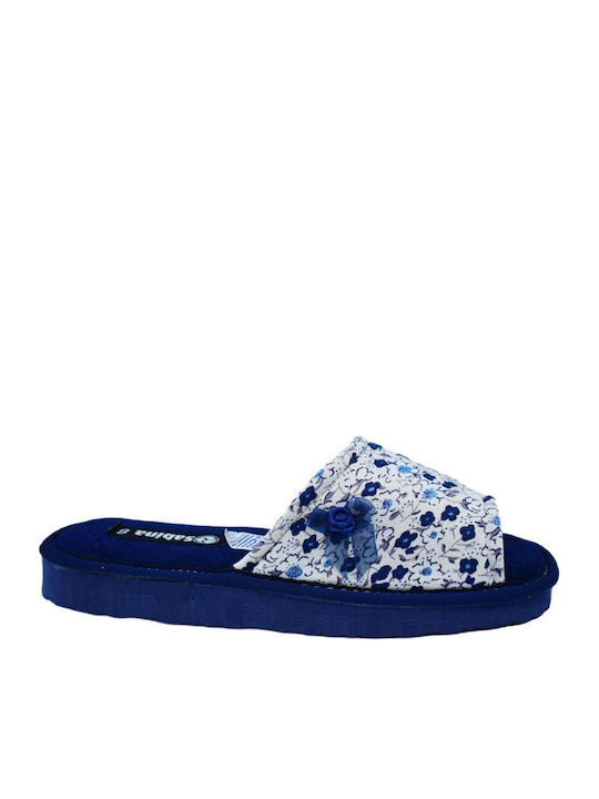 Winter Women's Slippers Blue
