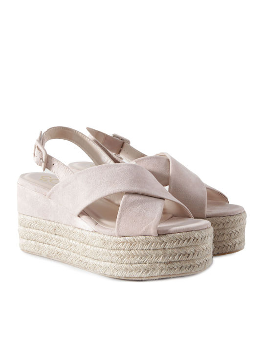 Feng Shoe Πλατφόρμες Μπεζ