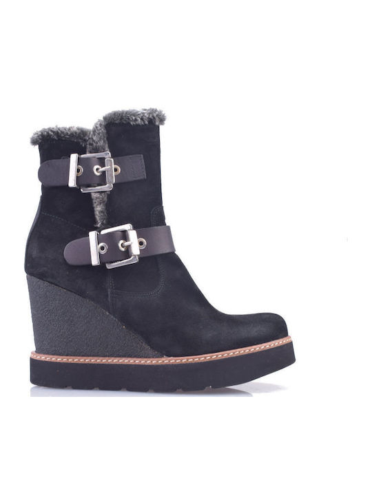 Vaque Stiefeletten Damen Schwarz