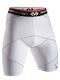 Mcdavid Herren Thermo Shorts Kompression Weiß
