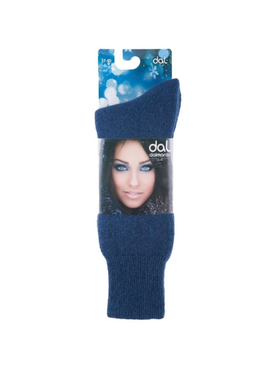 Dal Damen Thermo Socken Blau