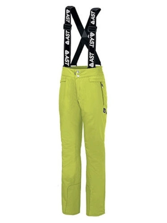 Astrolabio A39U-121 Men's Trousers for Ski & Snowboard Green