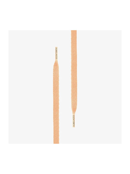 Urban Classics Men White Flat Tubelaces 120cm Peach 10153p-peach