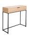 Joumpa Konsole Holz & Metall Acacia Natural Shade / Black L80xB28xH76.5cm