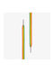 Urban Classics Men White Flat Tubelaces 120cm Rasta