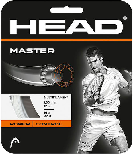 Cordă Tenis Alb 12m, Ø1.40mm