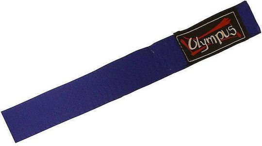 Einfarbiger Olympus Kampfsportgürtel 4 cm Blau 240 cm