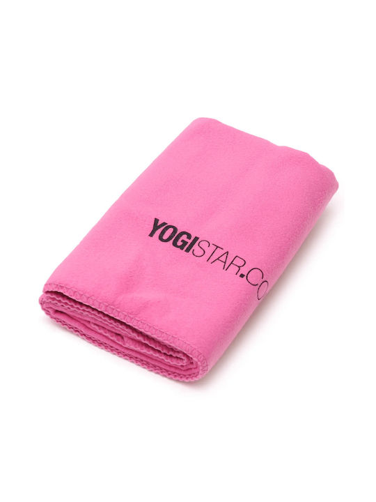 Yogistar Πετσέτα Χειρός Yoga Mini Towel Pink Βάρος 80γρ Διαστάσεις 80cm X 40cm