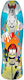 Cruzade Complete Penny Board Multicolour