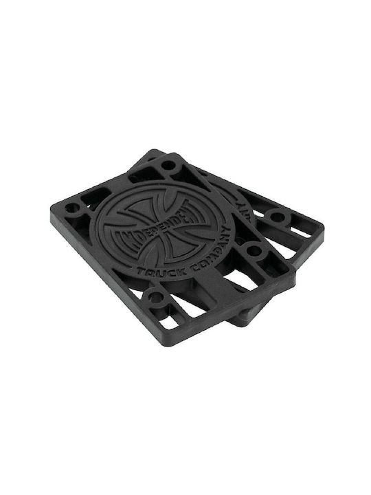 Independent 1/8" Risers Pads Black Set 2pack 4237610 Independent 1/8" Risers Pads Black Set 2pack 4237610