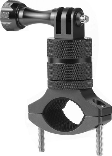 Βάση Στήριξης Ποδηλάτου Αλουμινίου Action Camera Black