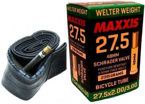 Maxxis IB00140100 Fahrradschlauch-Innenrohre 27.5" x 2" / 3" A/V 48mm